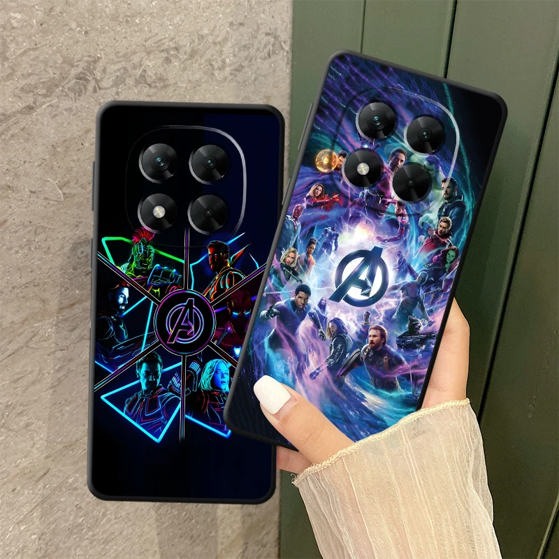 

Чехол с логотипом Marvel Avenger для Xiaomi Redmi Note 11Pro 9T 10s 10Pro 12 10 11s 12Pro 13Pro 12s 13 14 Pro+ 11 8t 9s Черный мягкий телефон