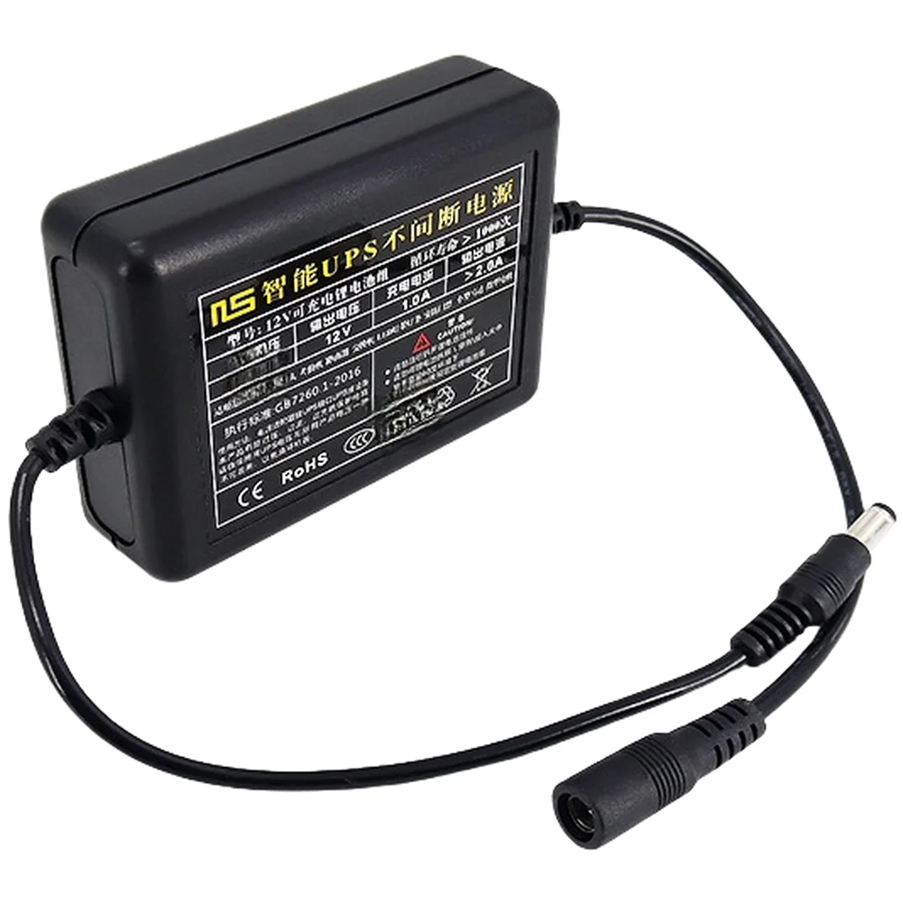 5V 12V UPS Backup Power Supply For Attendance Machine With DC5521 DC5525 For Monitoring Devices Uninterruptible Power Supply