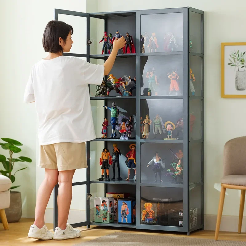 Figure Display Cabinet Lego Model 's Toy Storage Cabinet Display Cabinet Acrylic Transparent Shelf Bookshelf