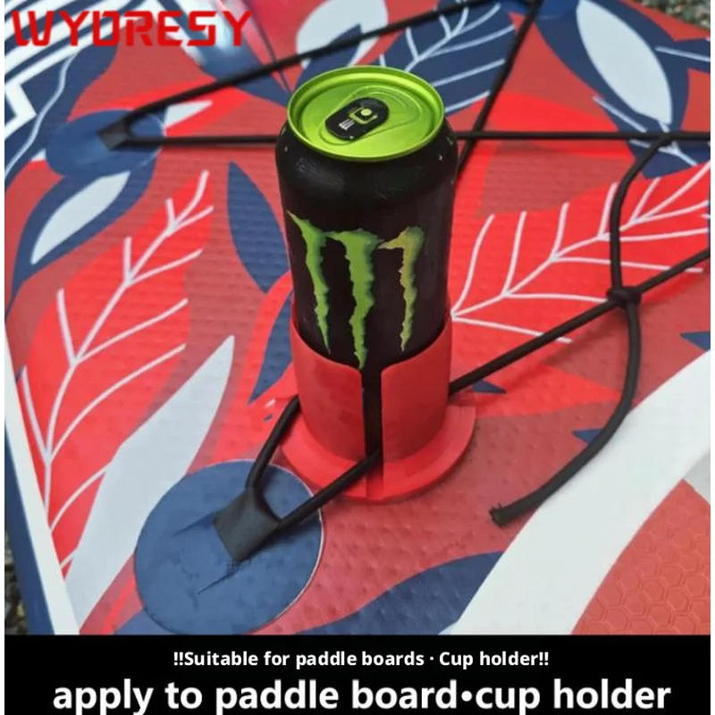 WYORESY Shock Absorption Cross Fixed Drink Holder Buffer Wave Vibration Prevent Item Damage Water Sports Storage Rack