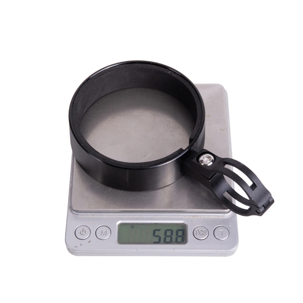 

1pc Cup Handlebar Alloy Bike Cup Holder Adjustable Lightweight Durable Frame Bottle Coffee Holder For Cycling Black