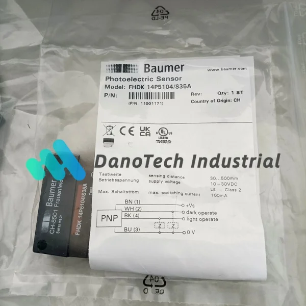 

1pcs New Photoelectric Fhdk 14p5104s35a Brand New Original Spot Plc