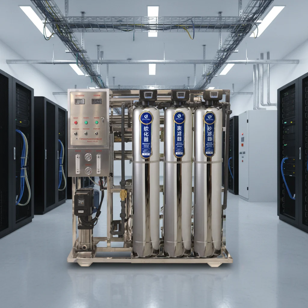 1000LPH Whole House Reverse Osmosis Water Filtration System RO Water Treatment Machinery Multi-Voltage Compatibility For Home