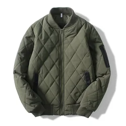 2026 Air Force flight Men jacket thickened cotton jackets warm baseball Coat Man cotton Overcoat