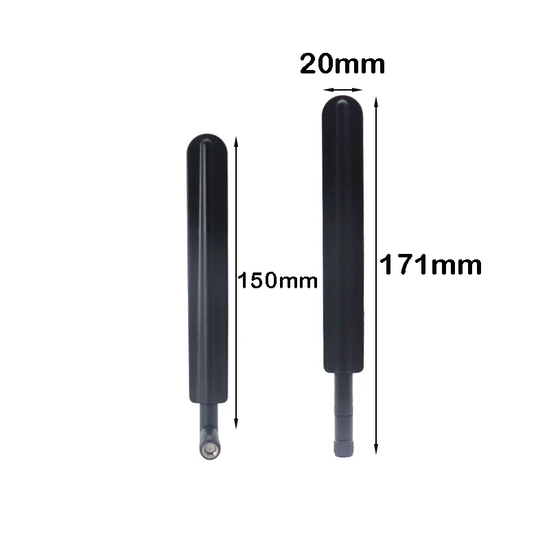 2PCS 5G Antenna 3G 4G 5G full-band omnidirectional high-gain 8DBI external glue stick folding antenna IoT module antenna SMA