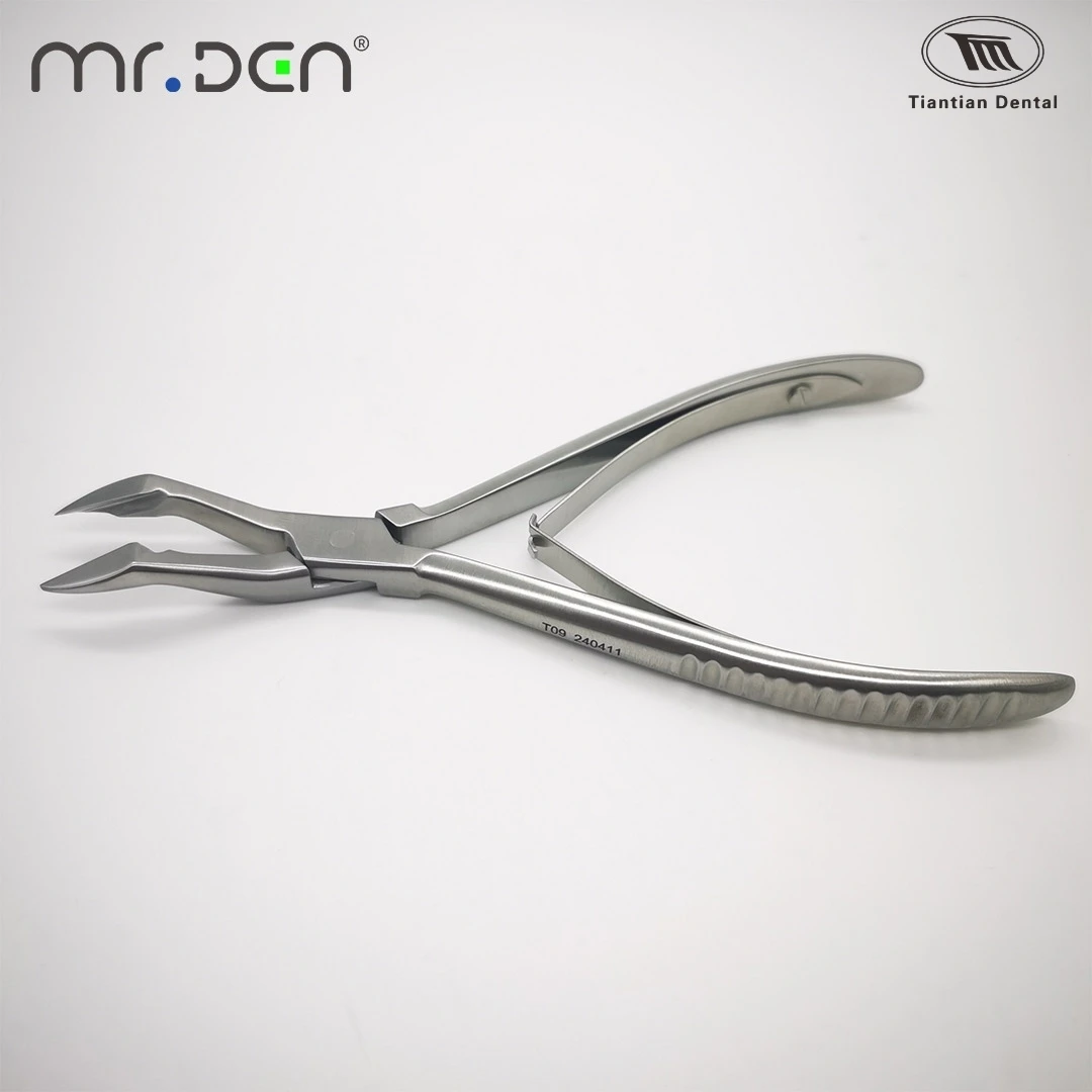 TIANTIAN Dental Implant Rongeur Universal Bone Crushing Forceps Narrow Head for Alveolar Bone Shearing