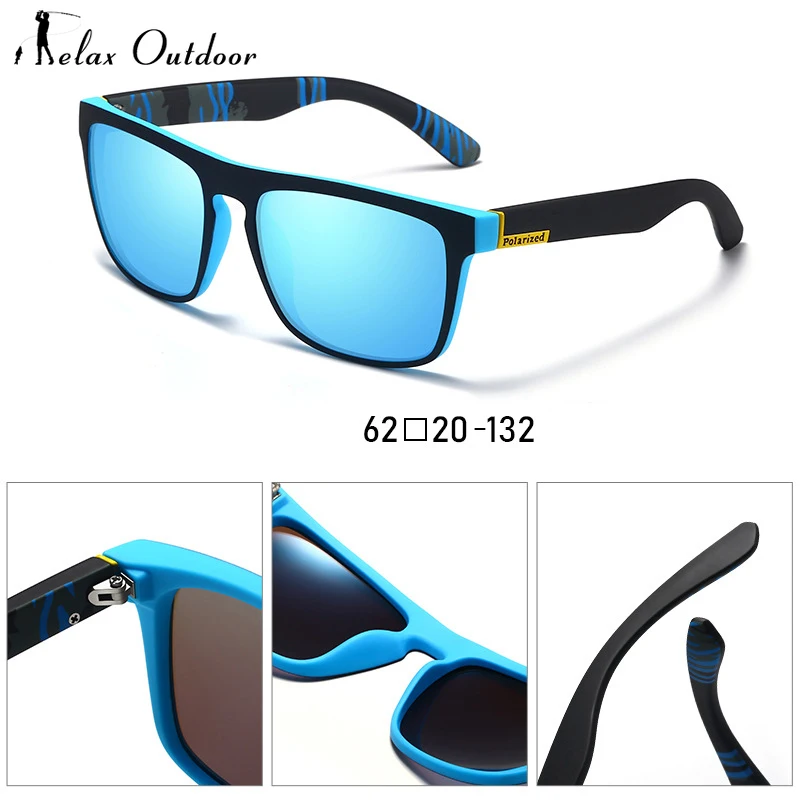 2024 New Square Vintage Polarized Sunglasses Men Women Retro Driving Fishing Luxury Brand Designer Sun Glasses UV400 Eyewear image 5