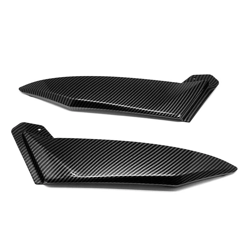 

ABOK-Motorcycle Gas Tank Side Trim Cover Panel Fairing Carbon Fiber Finish For YZF R1 2002 2003