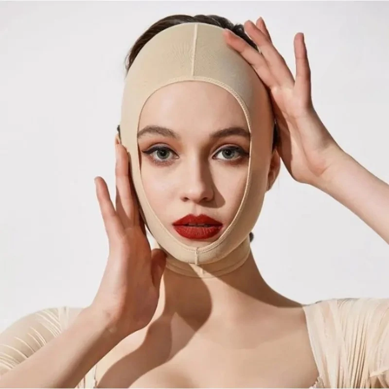 페이스 리프트 V 쉐이퍼 얼굴 슬리밍 붕대 턱 볼 벨트 주름 방지 스트랩