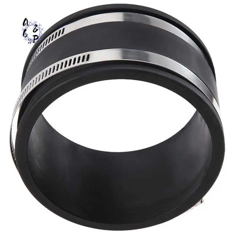 A68P-70149 4Inch Dust Control Flex Cuff With Hose Clamps,Hose Connector Cuff Coupler For Woodworking Dust Collection Fittings