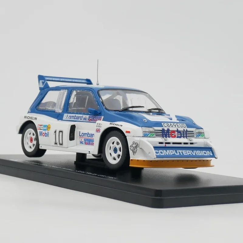 

Diecast Ixo 1:24 Scale MG Metro 6R4 WRC 1985 MG Rally Car Alloy Car Model Collectible Toy Gift Souvenir Display Ornament