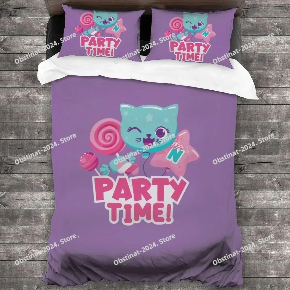 

3D Printed Like Nastya Bedding Set Duvet Cover Bedroom Comforter Covers Single Twin King ​Size Quilt Cover Home Textile