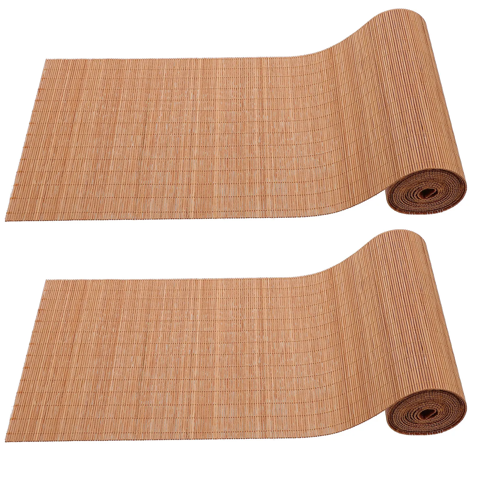 1Pcs Premium Bamboo Tea Mat Style Dust Oil Resistant Washable Cuttable Table Placemat for Tea Dining Table