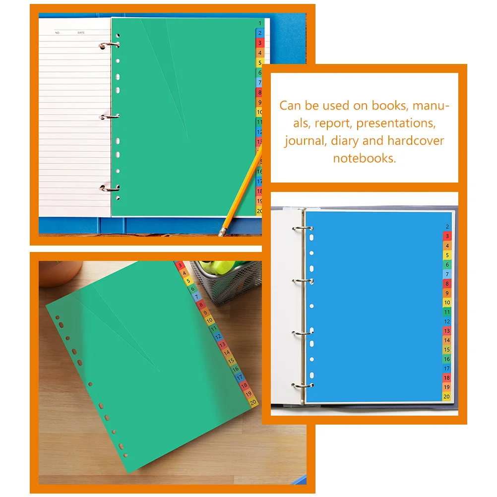 Рисунок 5 - цветные разделители для переплета