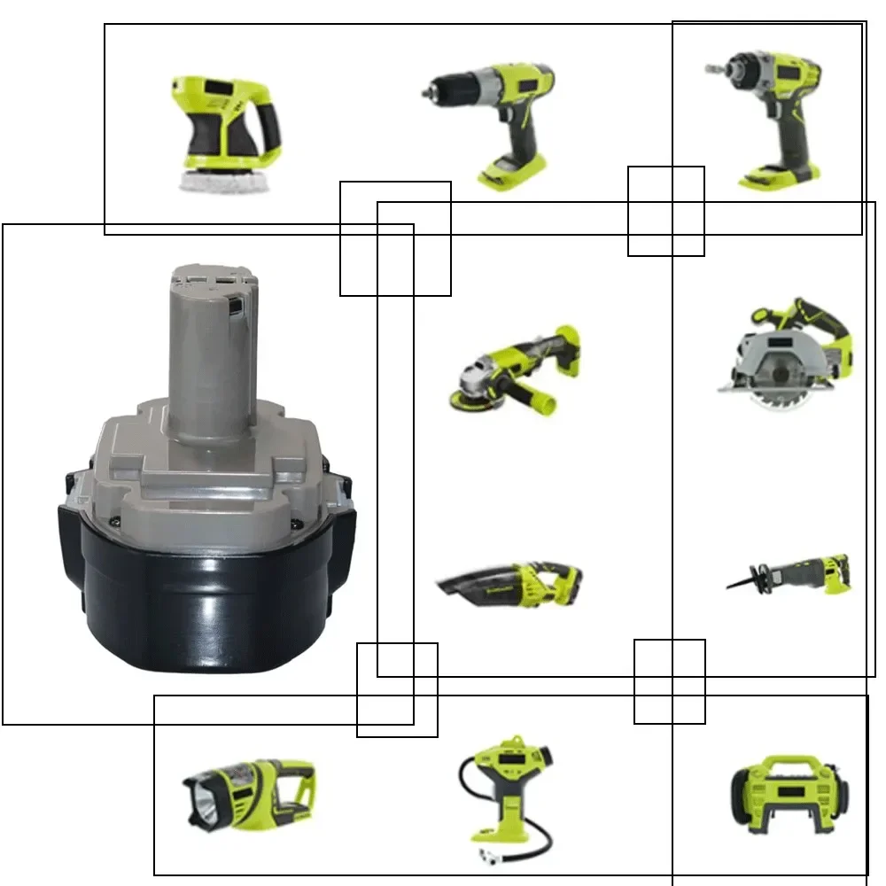 充電式電動工具バッテリー,ni-cd,makita 1822, 192826-5, 192827-3,pa18,18v,4800mah