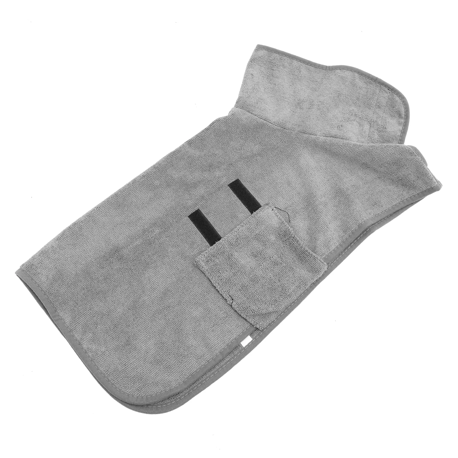 

Pet Quick-drying Bath Towels Soft Dog Bathrobe Shower Coat for Water Absorbent Pure Cotton