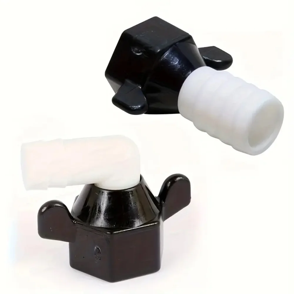 

2 шт., разъем водяного насоса для автодома, 1/2 дюйма, резьбовой адаптер «папа-мама», износостойкий прочный ПВХ, подключение подачи воды для автофургона