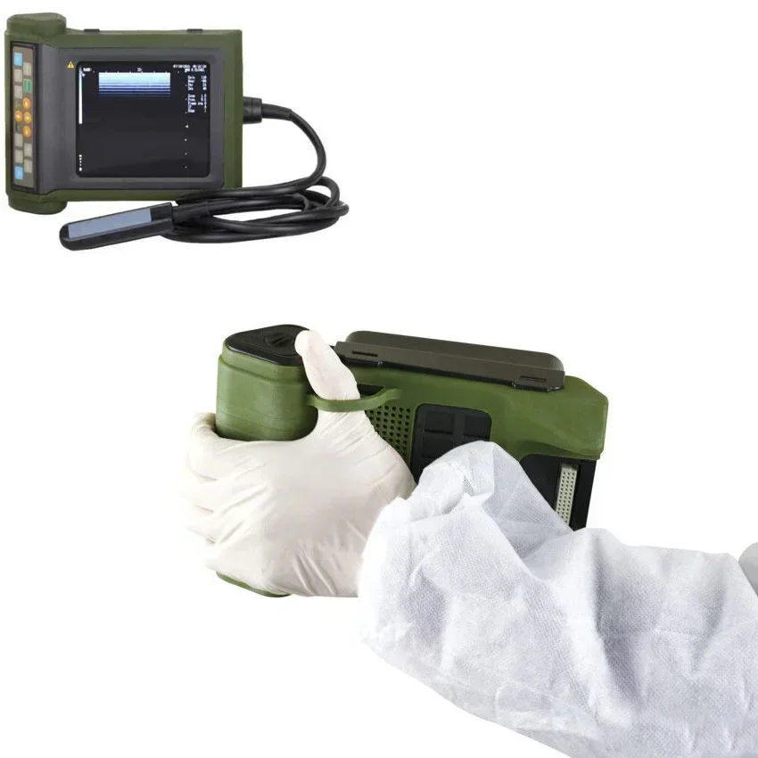 RKU10 Handheld Vet Palm Portable usg vet portable handheld pet veterinary ultrasound bovine for equine cattle cow Fast delivery