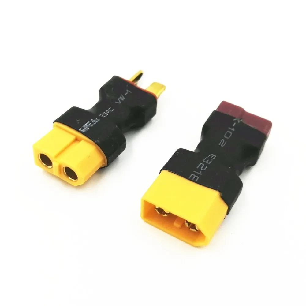 1PC RC XT60 Male/Female To Deans Plug T Female/Male Connector Adapter Car Plane Helicopter Quadcopter Lipo Battery RC parts