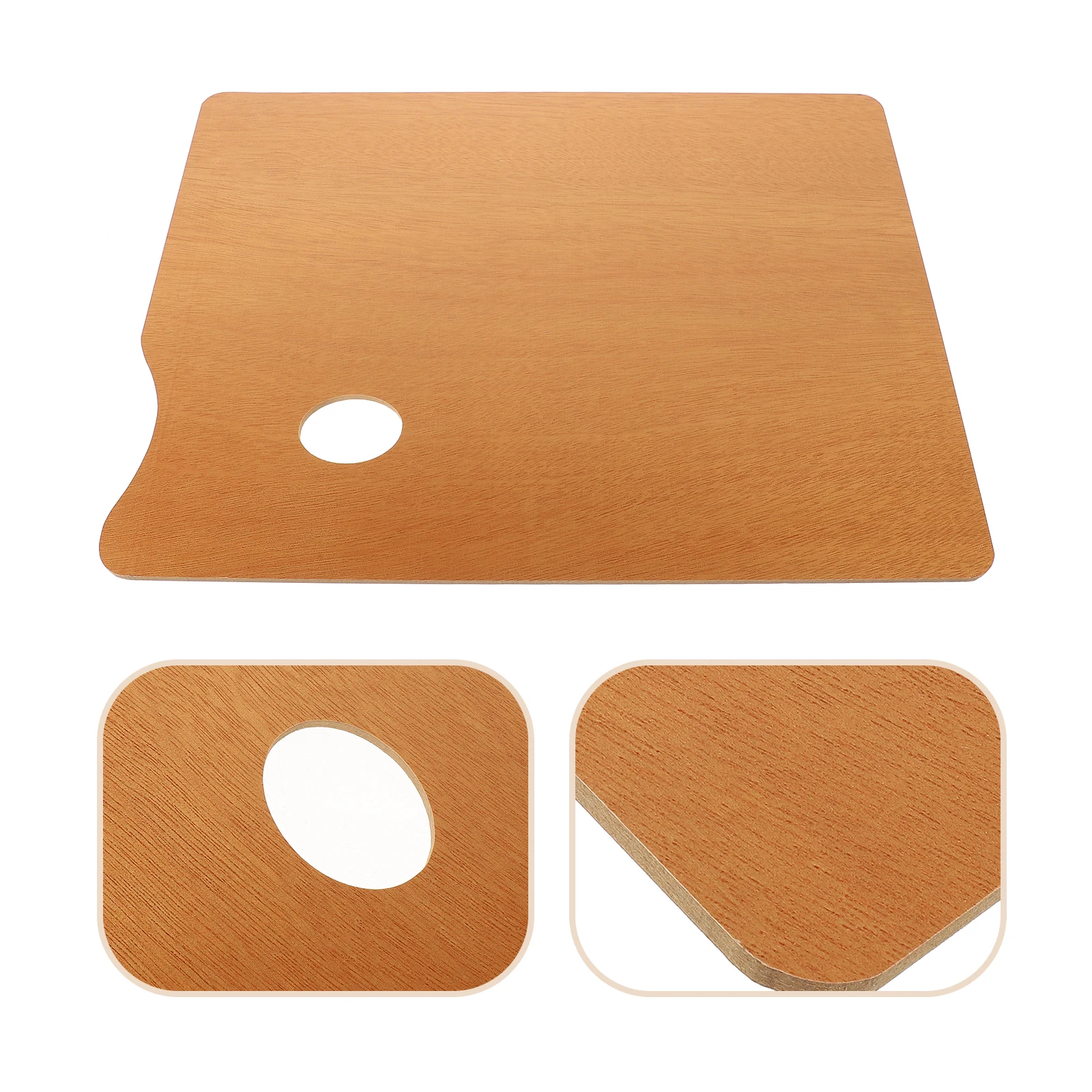 لوحة ألوان خشبية 30X40 سنتيمتر خمر نمط ثقب الإبهام النفط المغلفة سطح للزيت الاكريليك اللوحة لوازم الفن الخشب #3