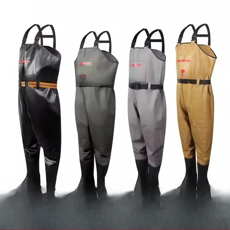 

Water pants men's half-body wear-resistant clothes waterproof one-piece fishing full body thickened fishing wading rain pants