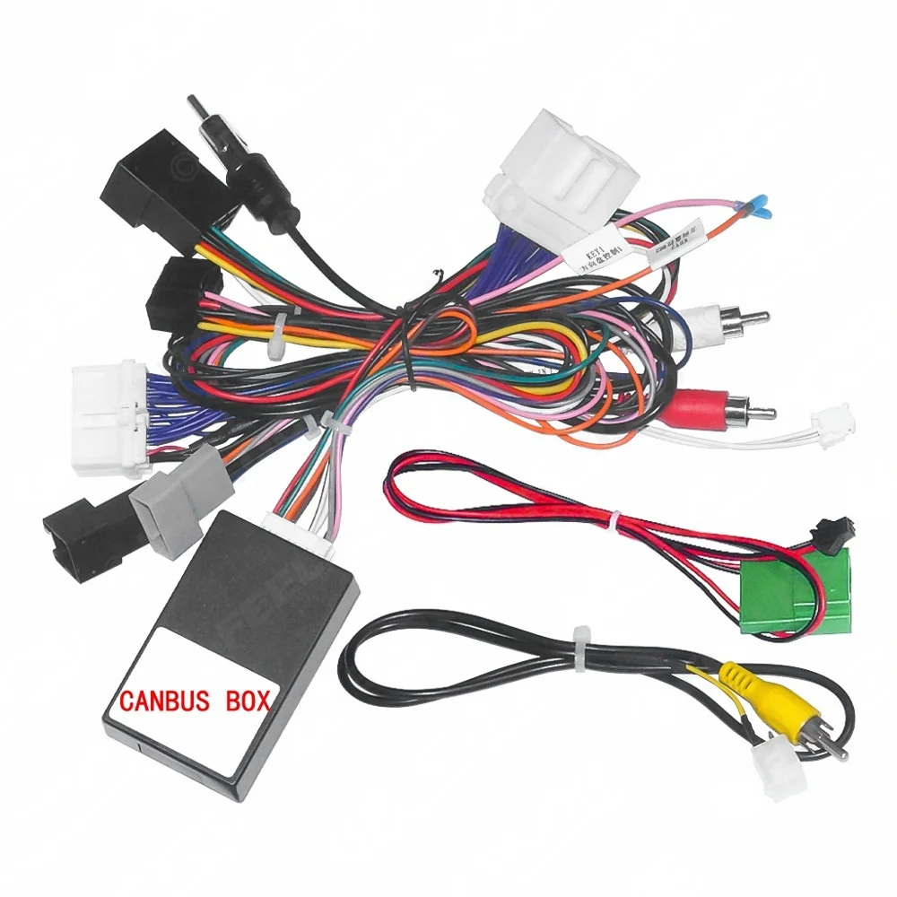 Car Radio Wiring Harness Canbus Box For Subaru Tribeca 2007-2011 Stereo Wire Aftermarket Android adapter