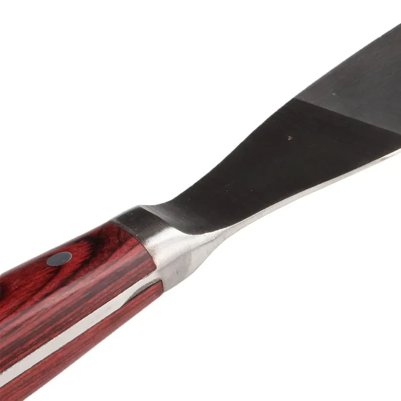 1pcs High Quality Stainless Steel Wooden Handle Putty Knife Cleaning