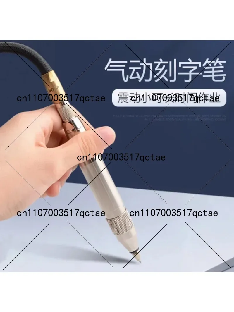 Pneumatic Engraving Pen Impact Chisel Tool For Metal Glass Stone Crafting