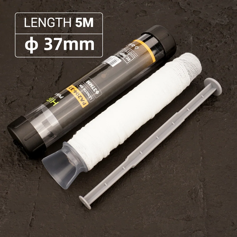 Hirisi 1 Stück 5M Karpfenangeln PVA Mesh In Tube für Angelköder Schnell auflösende Karpfenangeln Feeder Angelzubehör – Detail 12