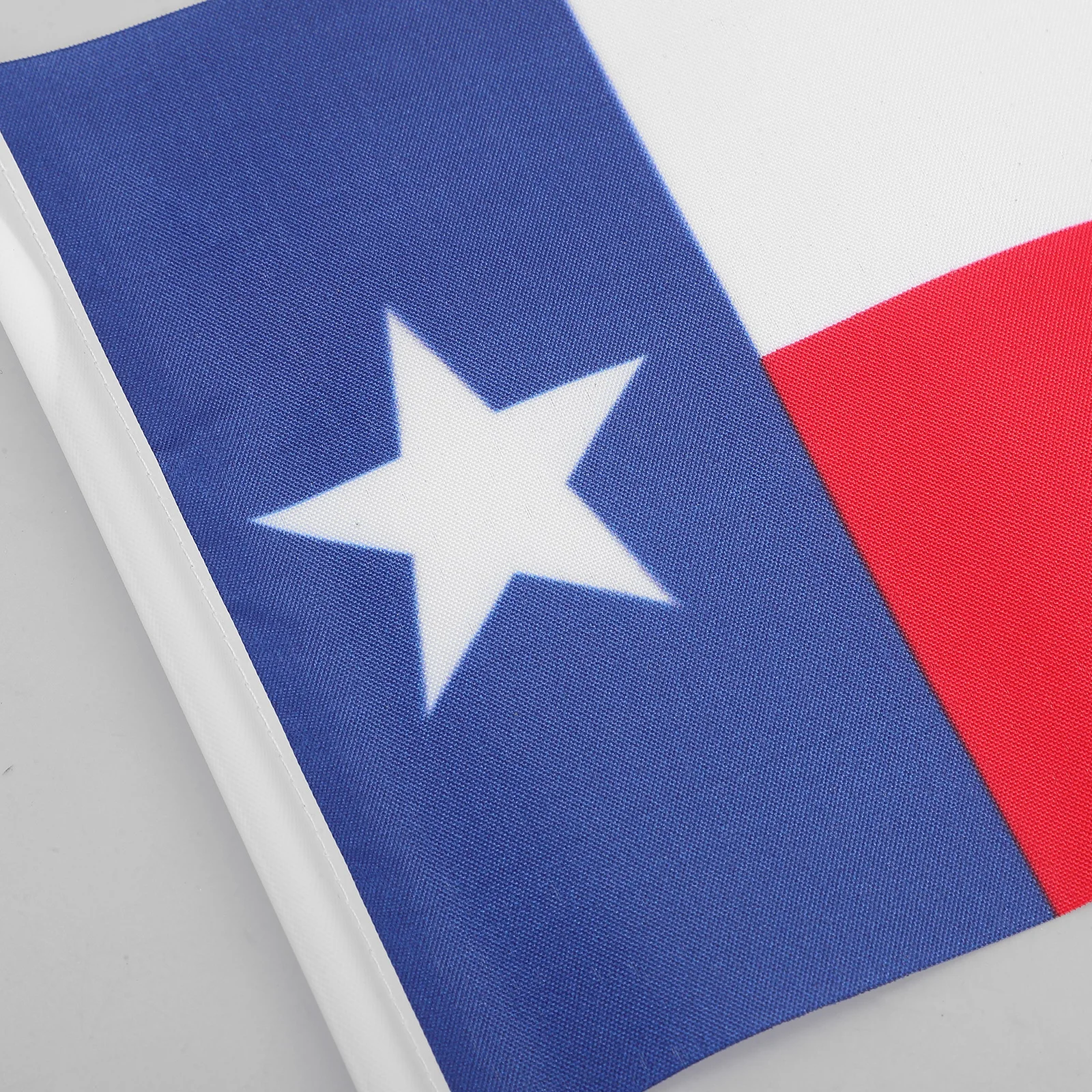 

10pcs Texas Flags Handheld Durable Plastic Polyester Party Festivals Home Decoration Mini Bunting Flags on Sticks