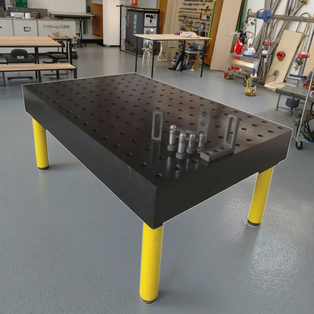 高品質D16 D28 3D溶接テーブル 1000*1500*200mm窒化物プラットフォーム 新型高精度測定検査