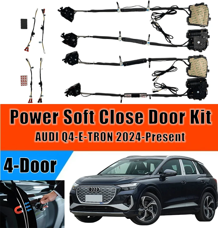 Xcar for AUDI Q4-E-TRON 2024-Present Car OEM Automatic Soft Close Door Electric Suction Kit Auto Power Closing
