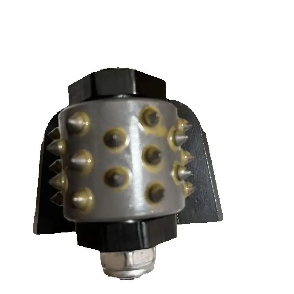 Three Rows Lavina Bush Hammer Diamond Lavina Bush Hammer Grinding Head for Rough Concrete Floor Epoxy Coating Remove 9PCS