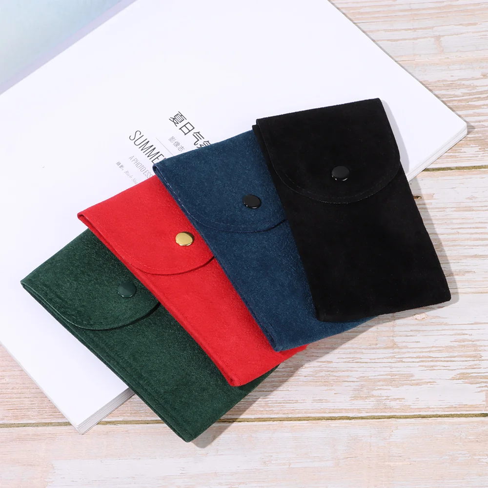 Men Women Flannelette Portable Storage Bag Collection Watch Boxes Case Watches Pockets