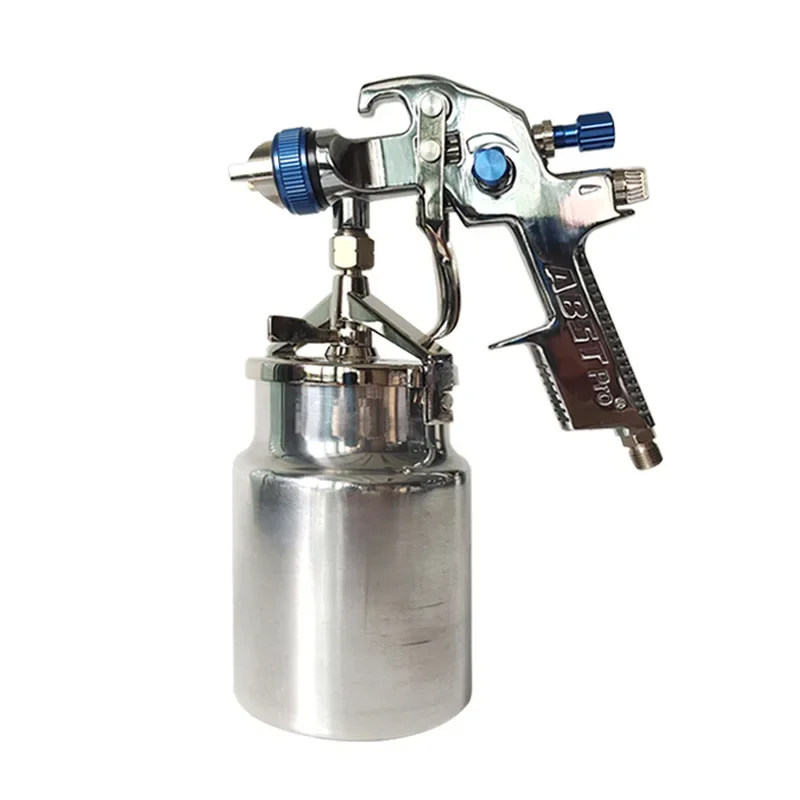 

Pneumatic paint spray gun, lower pot 1.7 caliber, automotive , industria household paint
