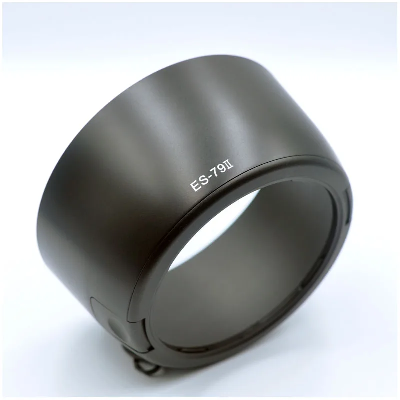 Parasol para lente de cámara ES79II, parasol para Canon EOS 5DII 5D3 5D4 6D2 7D2, montaje DSLR EF 85mm F/1.2L USM 72mm, accesorios para lentes de filtro