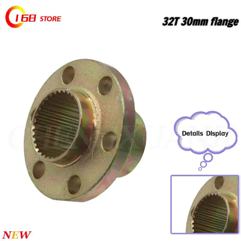 

Крепление тормозного диска задней оси с 32-зубчатой звездочкой для квадроциклов, картов, UTV, багги, гольф-каров объемом 50-250 куб. см.