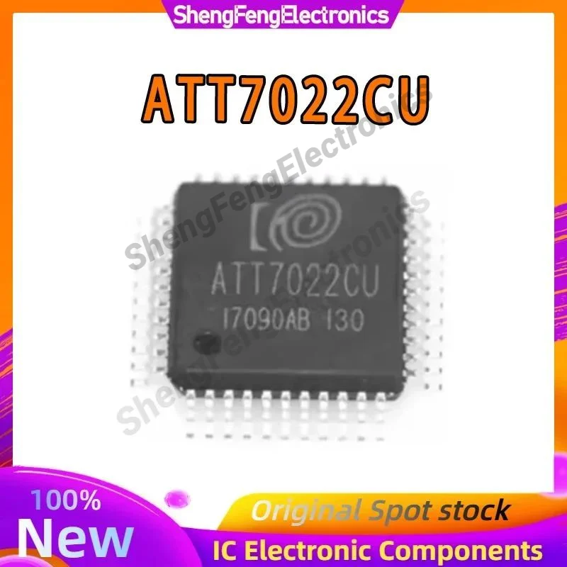 Nuevo Chip IC Original ATT7022CU ATT7022C ATT7022 ATT702 ATT70 ATT QFP-44 en stock