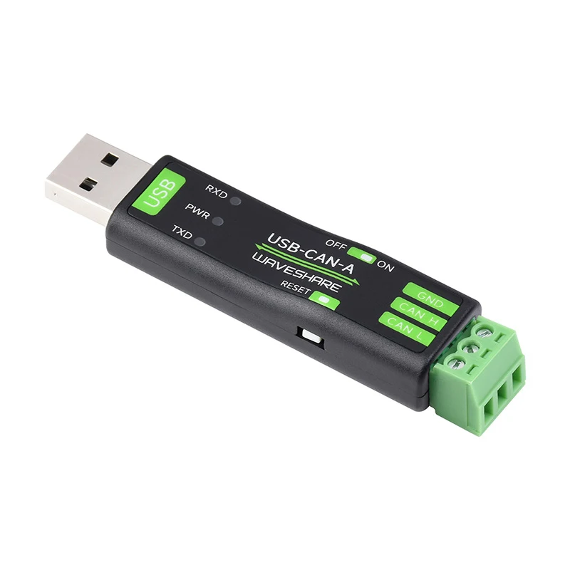 USB to CAN Adapter Analyzer รุ่น STM32 ชิป Solution สามารถ Baud Rate 5Kbps-1Mbps หลายโหมดการทํางาน Multi-ระบบ