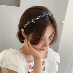 Headwear Bride Alloy Elegant Crystal Headbands Rhinestone Hairband Hair Hoop Hair Accessories