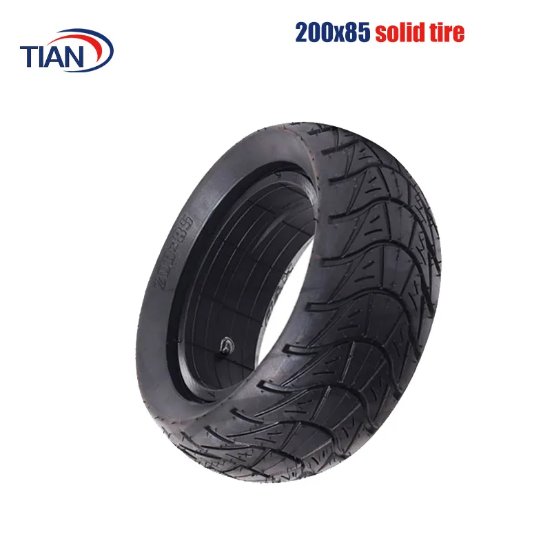 8 Inch Scooter Solid Tire Hot Sale Skateboard  200X85 Electric Scooter Car Solid Tire Replacement Part Accessories