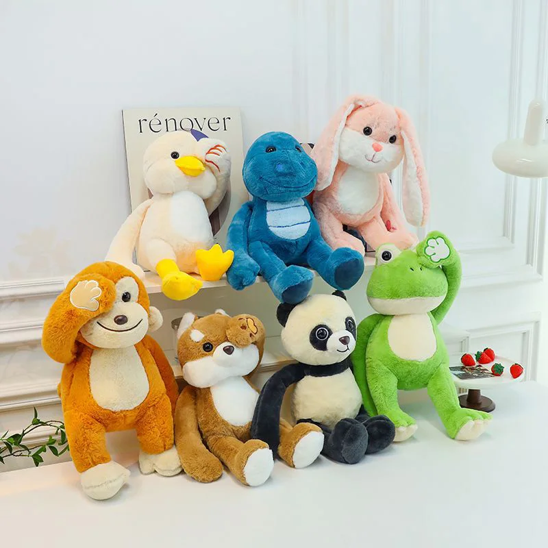 

Deep Forest Animal Doll Frog Doll Panda Plush Toy Dormitory Birthday Festival Gift