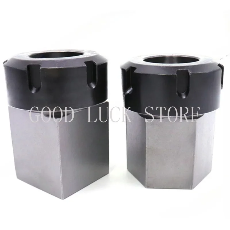 ER40 ER32 ER25 Square Collet Chuck Holder Block for Lathe Engraving Machine Spring Chuck Collet Holder Hex ER32 ER40