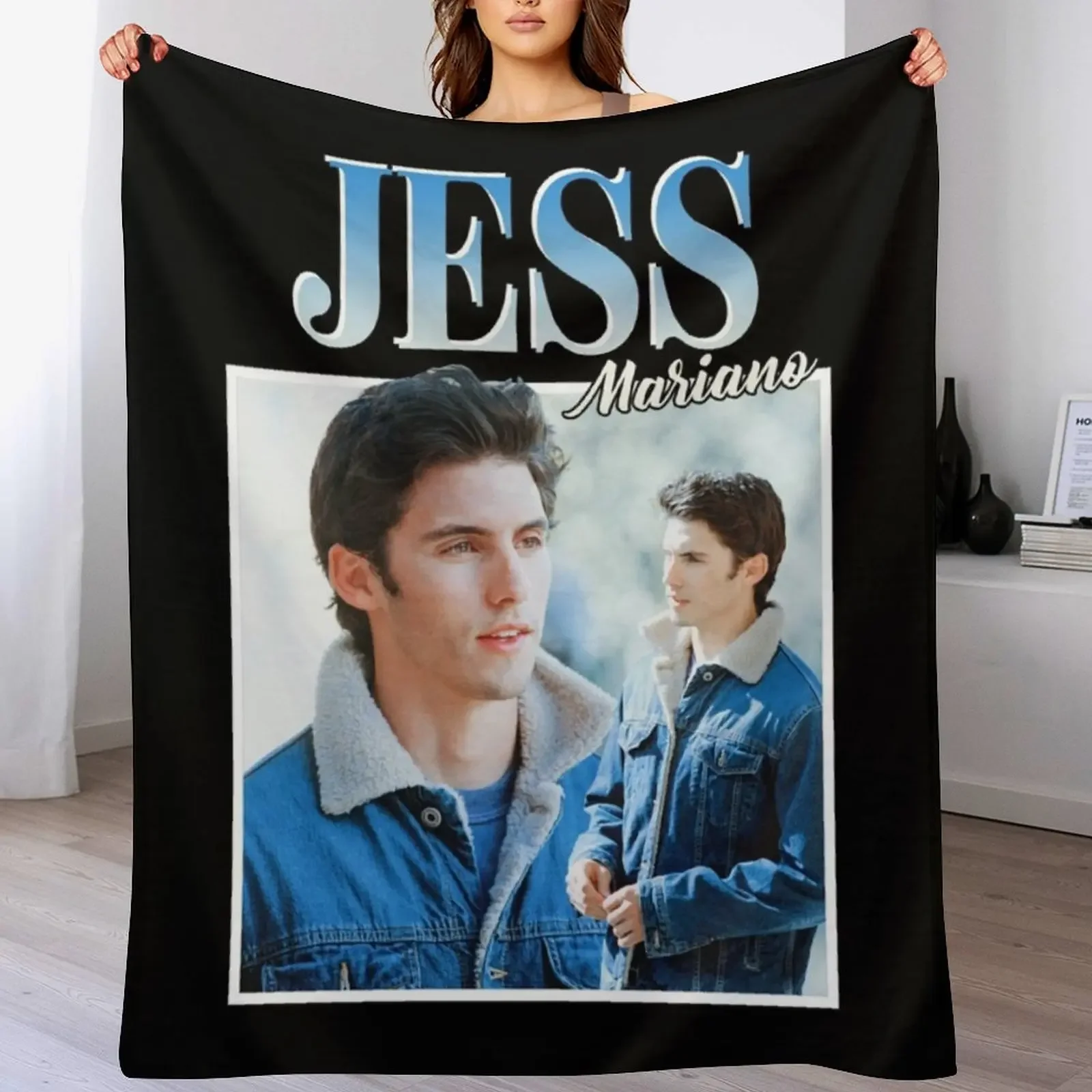 Jess Classic Throw Blanket for sofa Bed Bed Fashionable Blankets