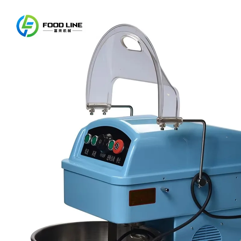 Customized size Commercial Electric Cake Mixer Dual Action Single Speed Dough Mixer for Bakeries
