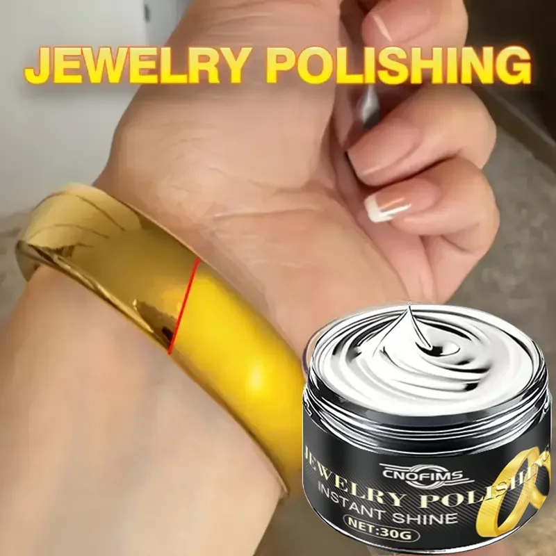 Fasilawei Jewelry Polishing Paste : Scratch Removal for Gold/Silver/Watches/Gemstones, Nonabrasive, Glossy Shine