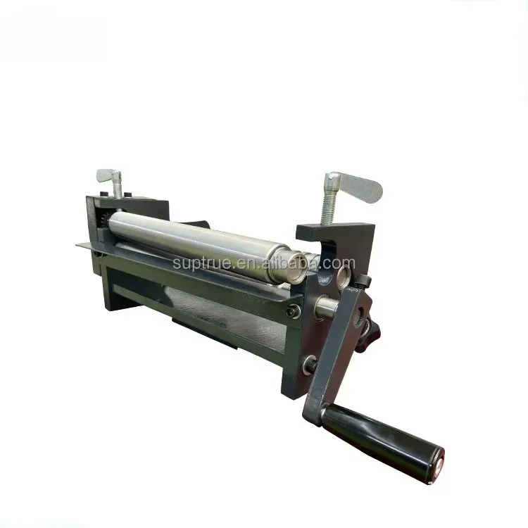 SJ300 Slip roll machine mini sheet plate hand rolling machine