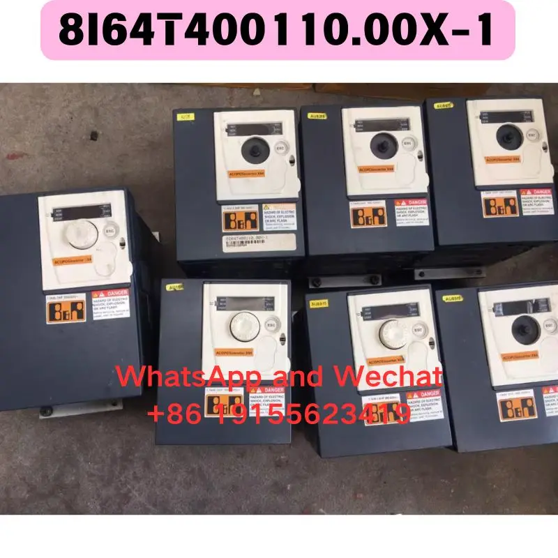 Used OEM disassembled parts 8I64T400110.00X-1 frequency converter Functional test OK Fast delivery
