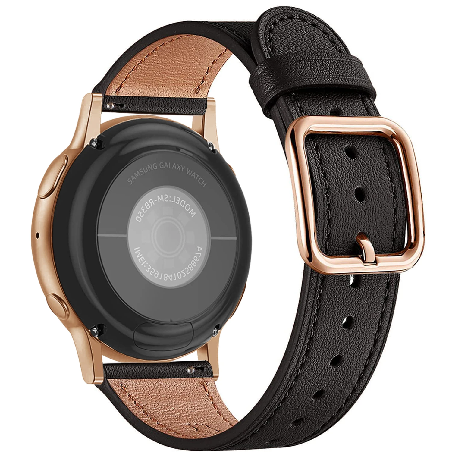 Strap 20mm for Galaxy watch 5 pro 5 45mm Colorful Strap 20mm Leather Bands for Samsung Galaxy Watch 5 Band 44mm 40mm