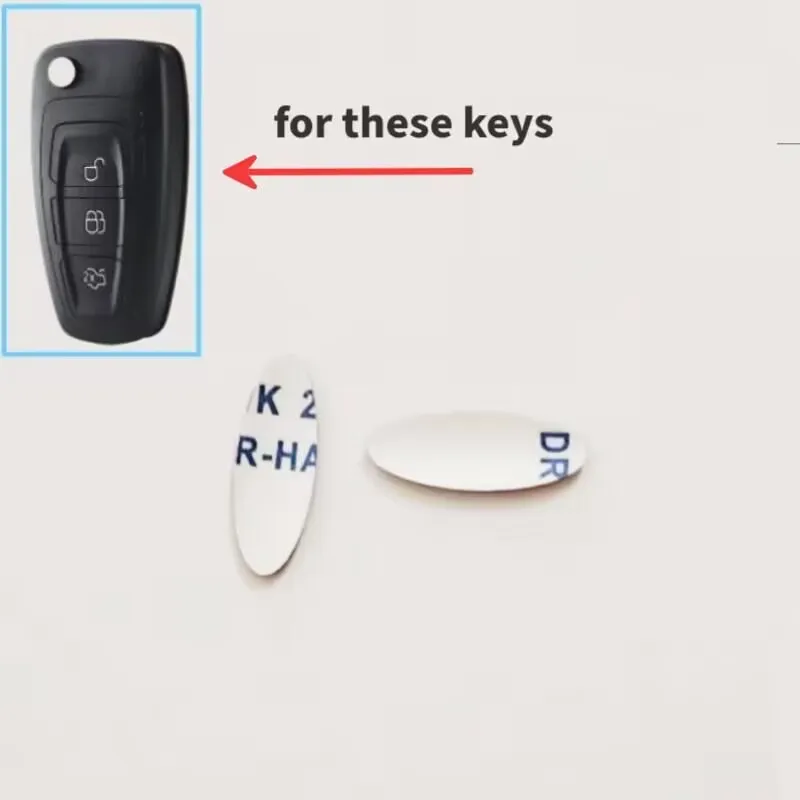 20.3*7.3mm DIY Emblem Logo Replacement Sticker Emblem For Ford remote key shell